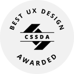 CSS Design Awards - Best UX